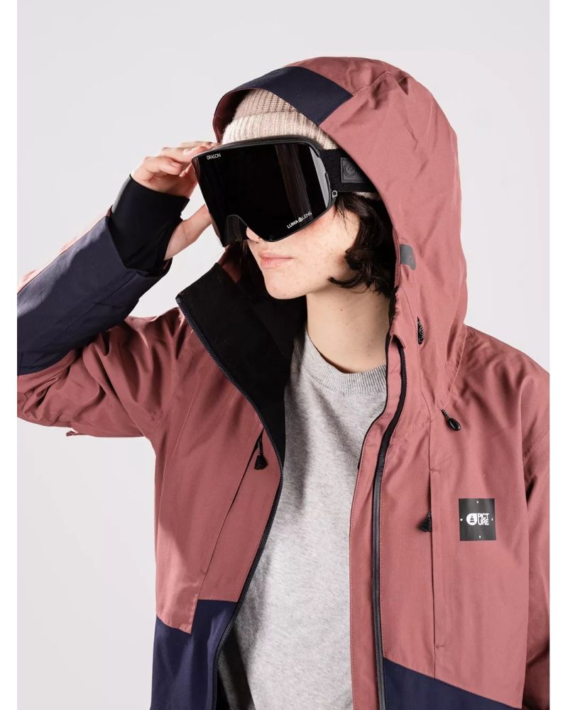 Geaca Snow Picture Seen Dark Blue