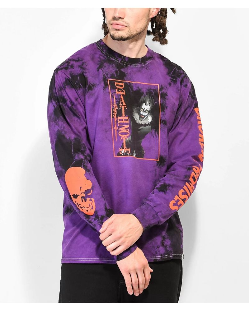 Bluza Broken Promises Deathnote Ryuk Tiedye