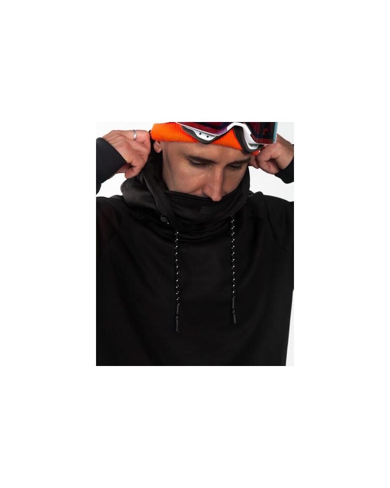 Hanorac Snowboard ENDEAVOR - Polar Riding Hoodie Black