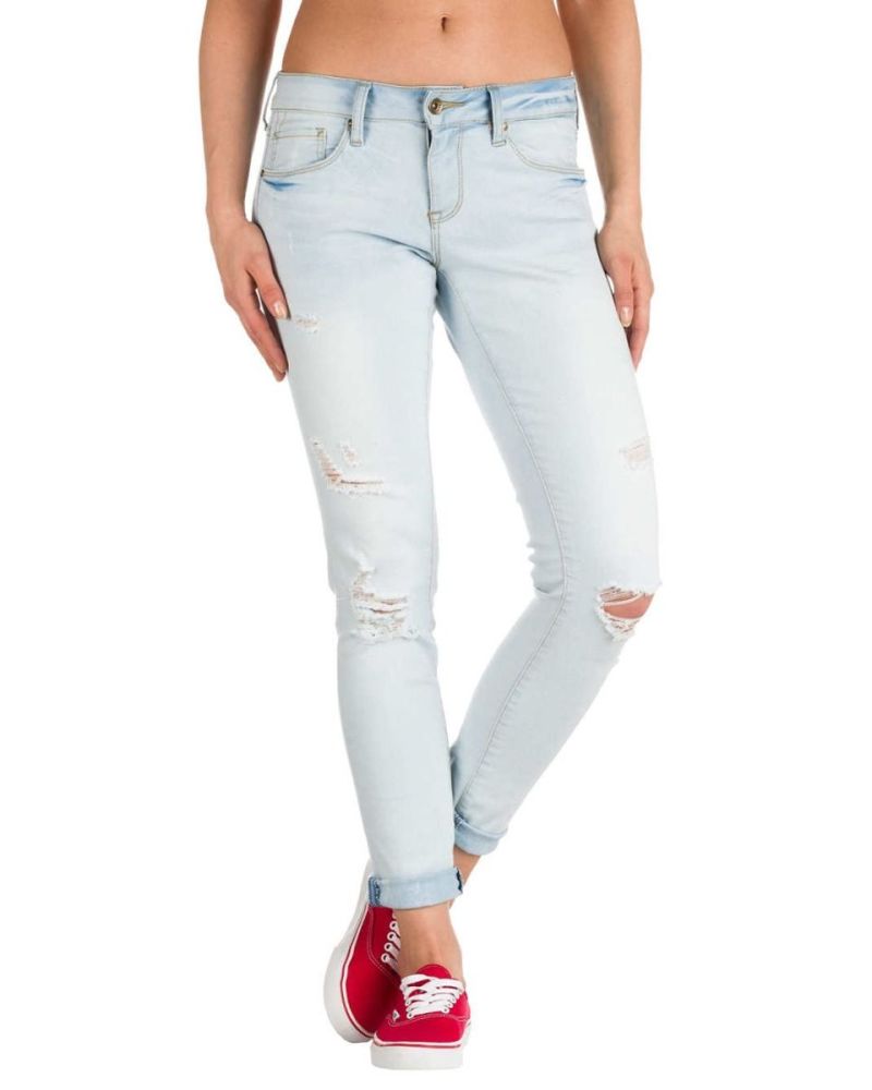 Pantaloni Empyre Tessa Sunbleach Destructed Jeans