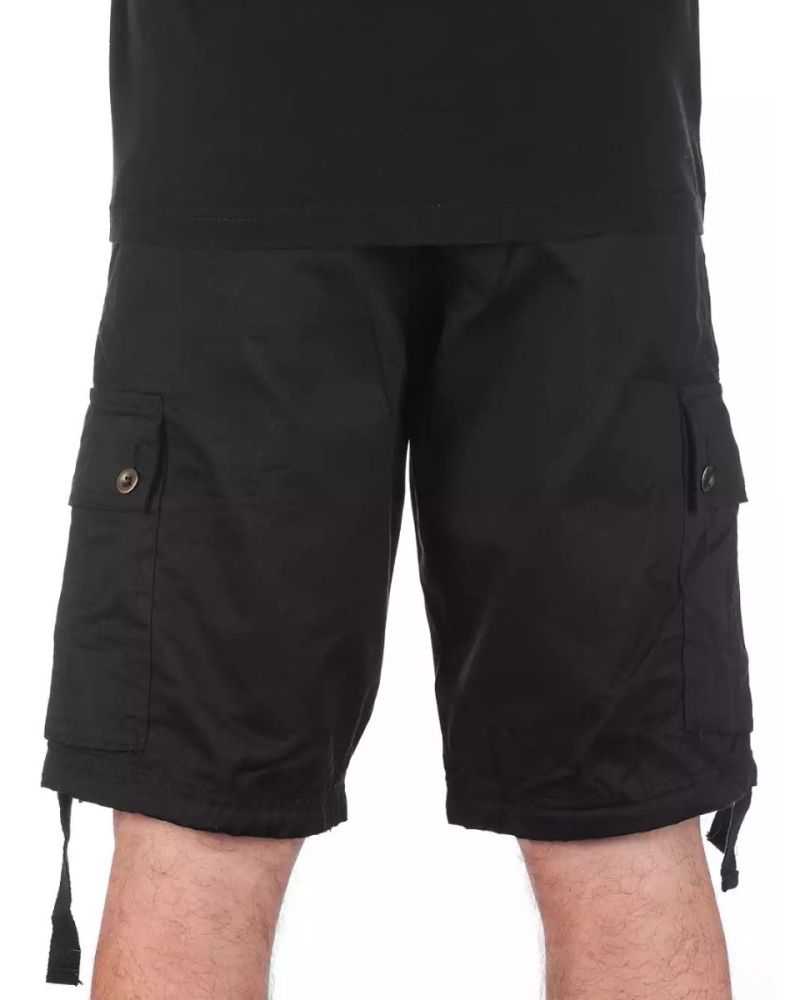 Pantaloni Scurti Free World Wreckage Cargo Black