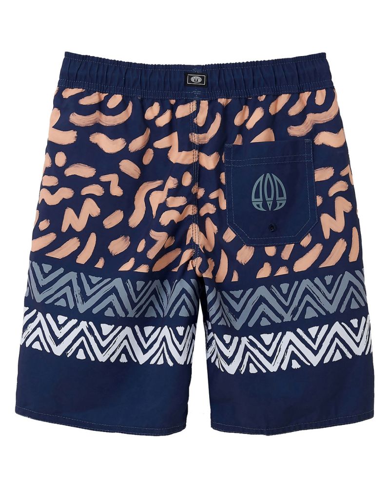 Short de baie Animal Pipeline Indigo Blue