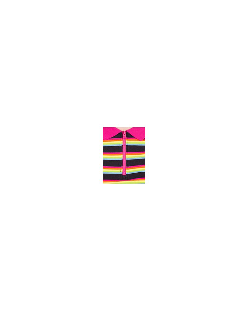 Tricou A.Lab Cordina Rainbow Stripe