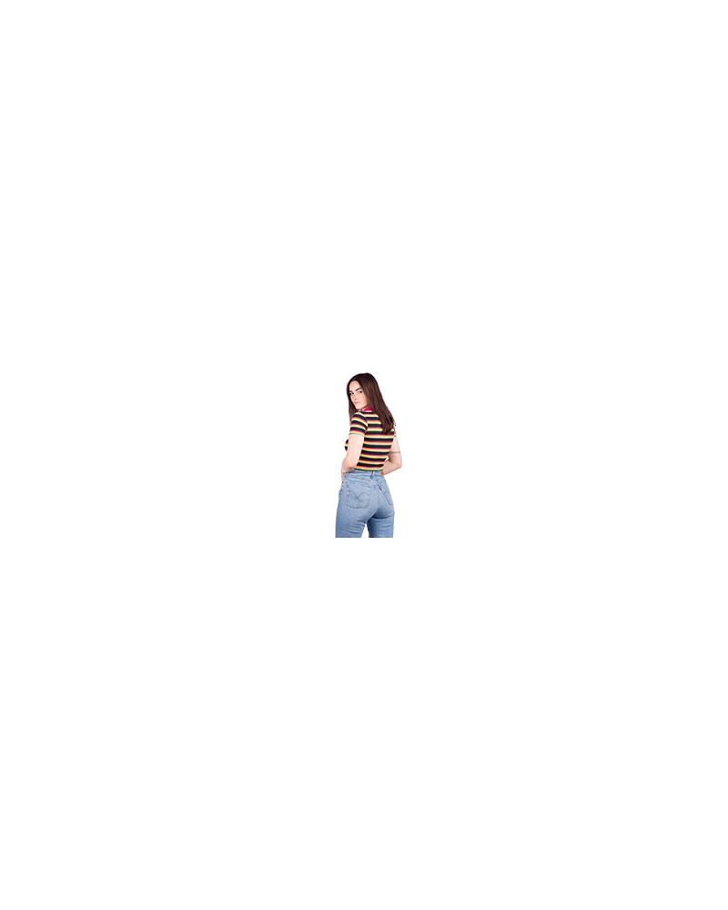 Tricou A.Lab Cordina Rainbow Stripe