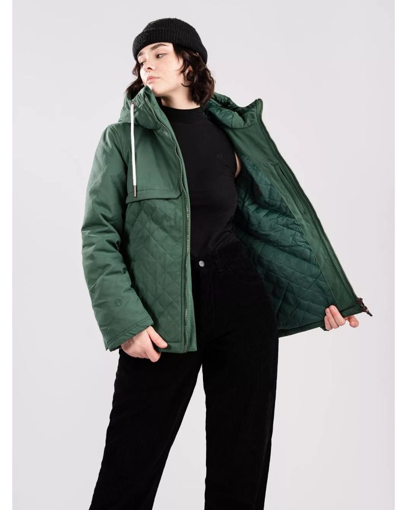 Geaca Iarna Kazane Mina Pineneedle Green