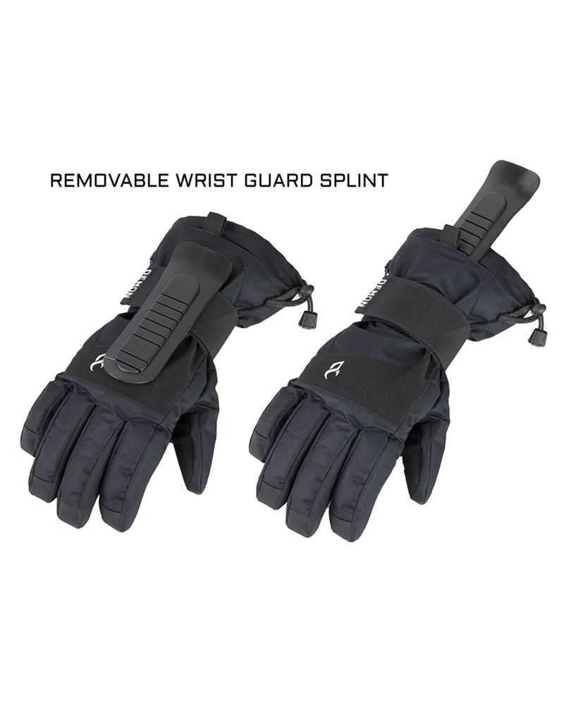 Manusi DEMON DS 33123 Cinch Wrist Guard Black