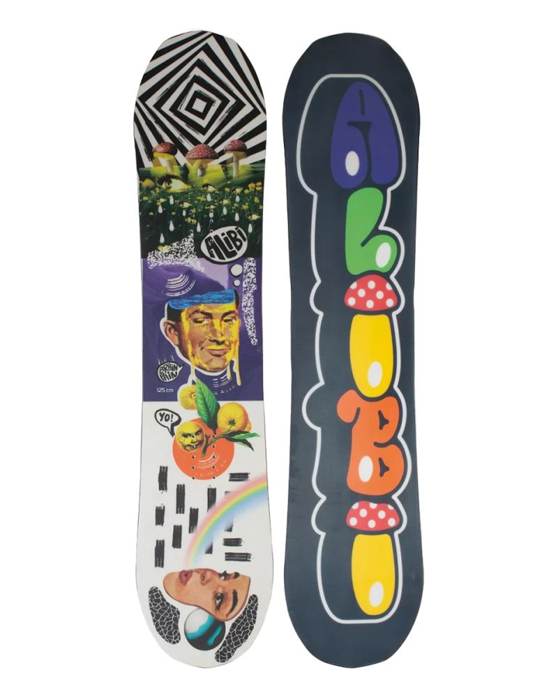 Placa Snowboard Alibi Brain Rain