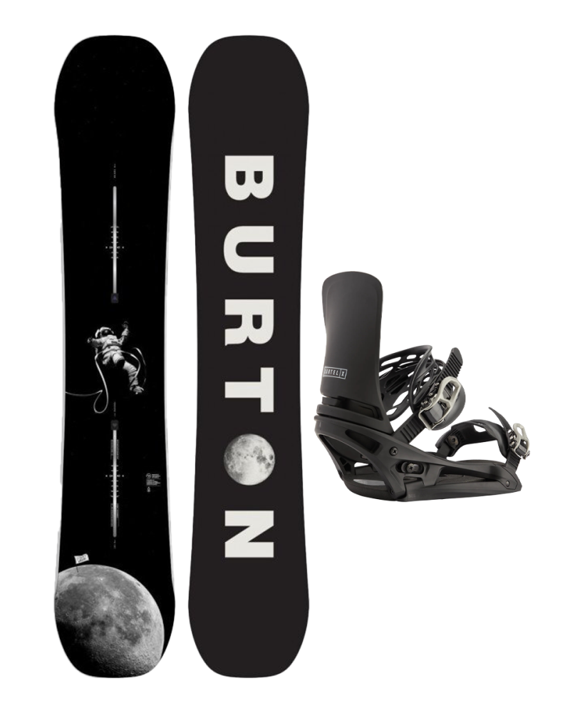 Snowboard Burton PROCESS Flying V x Legaturi Burton Cartel X