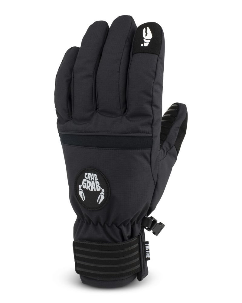 Manusi Snow CRAB GRAB Five Glove Black 2024