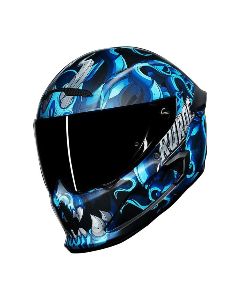 Casca Moto Ruroc ATLAS 3.0 DIABLO AZUL