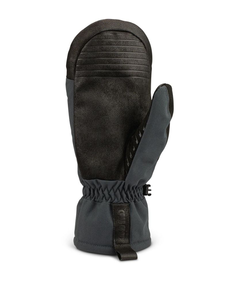 Manusi Snow CRAB GRAB Champ Mitt Washed Black 2025