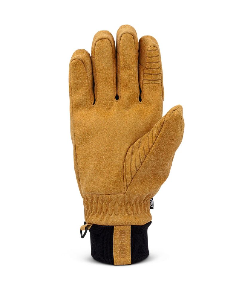 Manusi Snow CRAB GRAB Cinch Glove Chop Glove Tan 2025