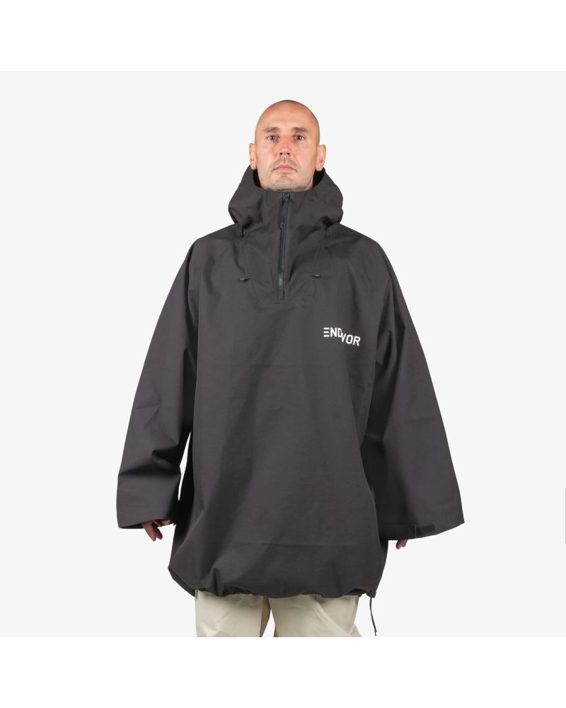 Hanorac SKI SNOWBOARD 20.000mm Endeavor 3L Scout Poncho BLACK