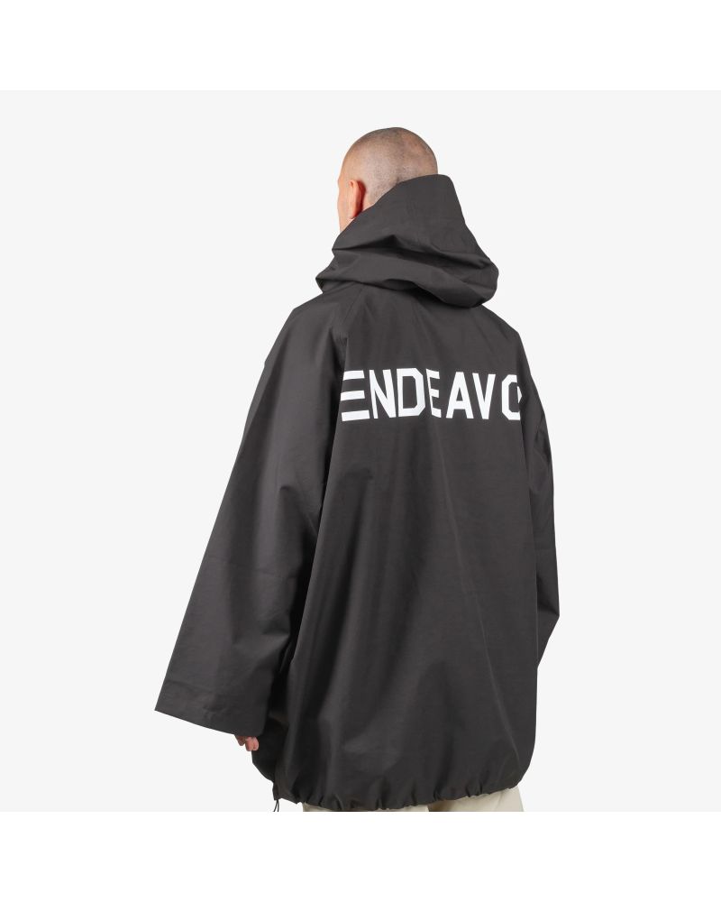 Hanorac SKI SNOWBOARD 20.000mm Endeavor 3L Scout Poncho BLACK
