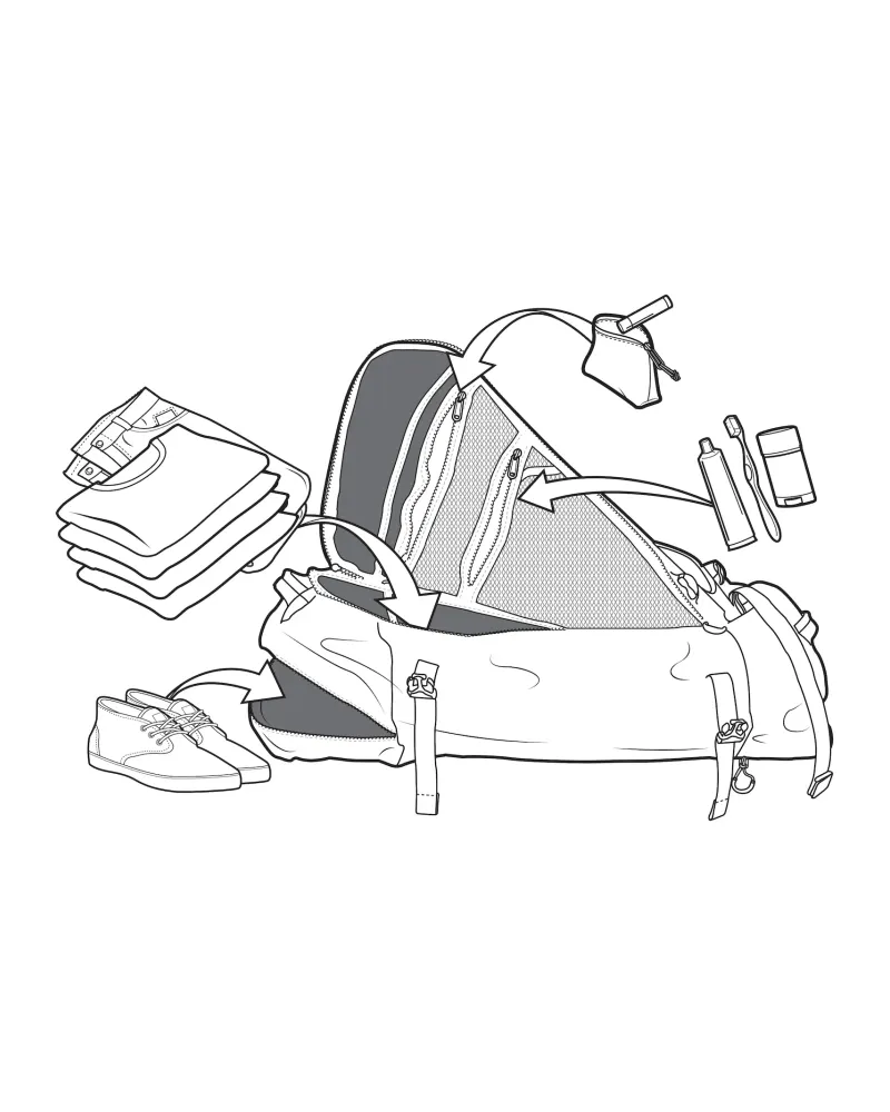 Geanta BURTON - Multipath 90L Large Duffel Bag