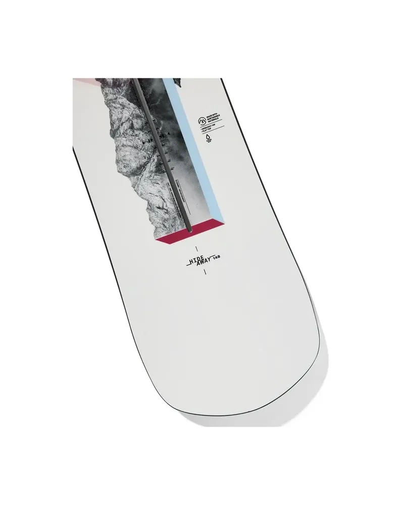 Placa Snowboard BURTON - Women's - HIDEAWAY Flat Top GRAPHIC W26 x Legaturi Snowboard CLEW Independence 1.0 2026 - White