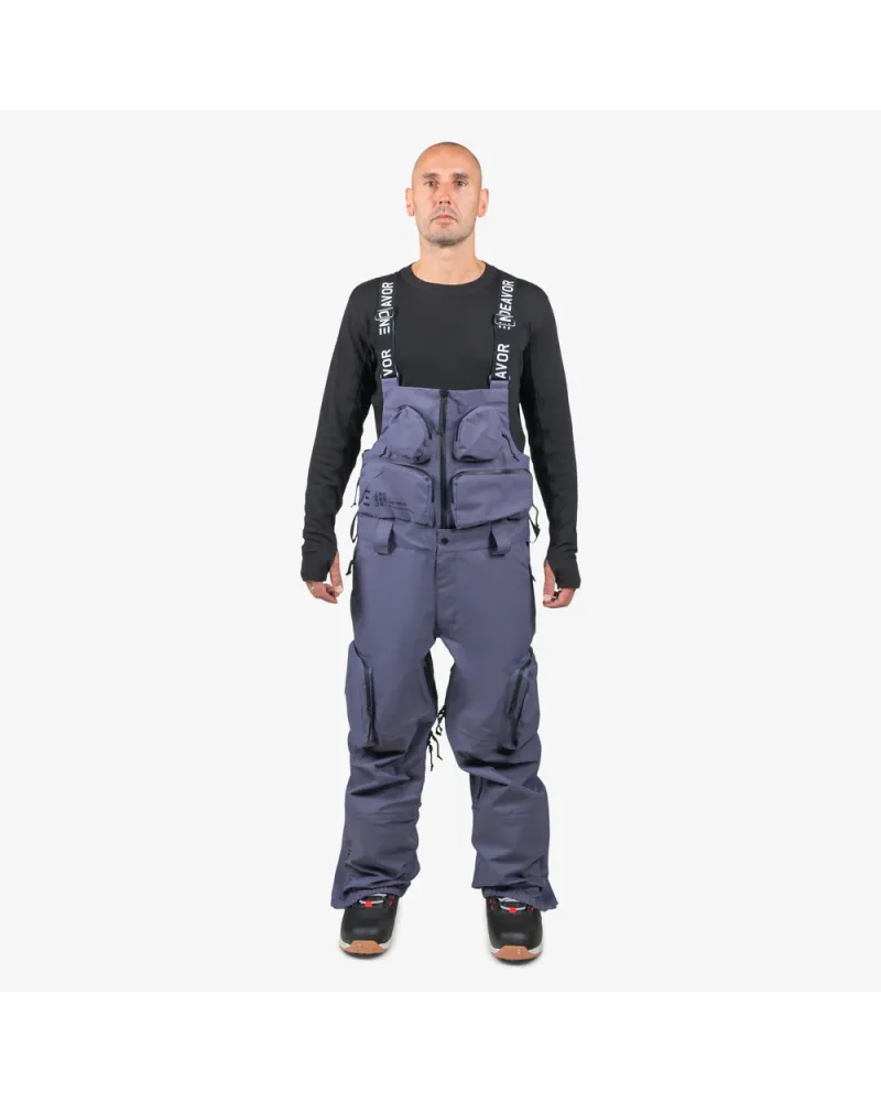 Salopeta Snowboard ENDEAVOR - 3L Scout 20K Removable Bib Pant - Tincture