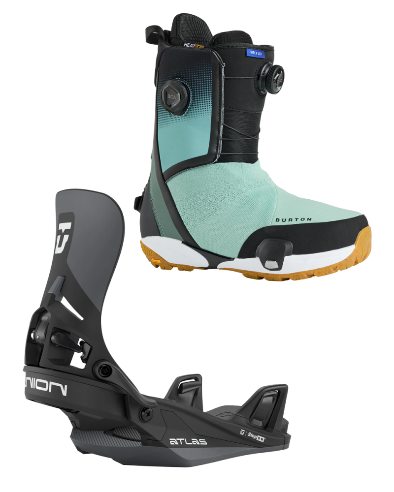 Set BURTON - STEP ON Men's - WAVERANGE X Sage x Legaturi Snowboard UNION - ATLAS STEP ON® Black M