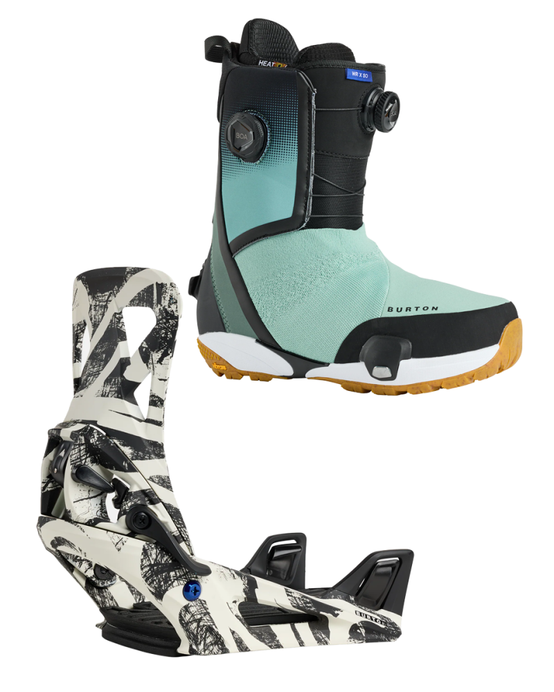 Set BURTON - STEP ON Men's - WAVERANGE X Sage x Legaturi Snowboard BURTON - STEP ON Men's - CITY STREETS W26 M