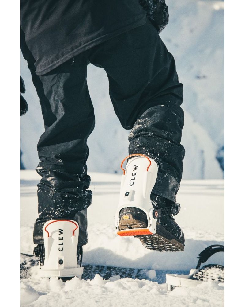 Legaturi Snowboard CLEW Freedom 1.0 White 2025 M TEST