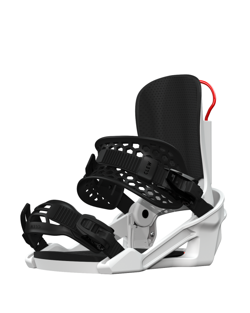 Legaturi Snowboard CLEW Freedom 1.0 White 2025 M TEST