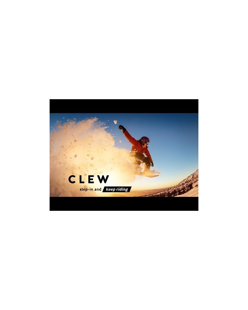 Legaturi Snowboard CLEW Freedom 1.0 White 2025 M TEST