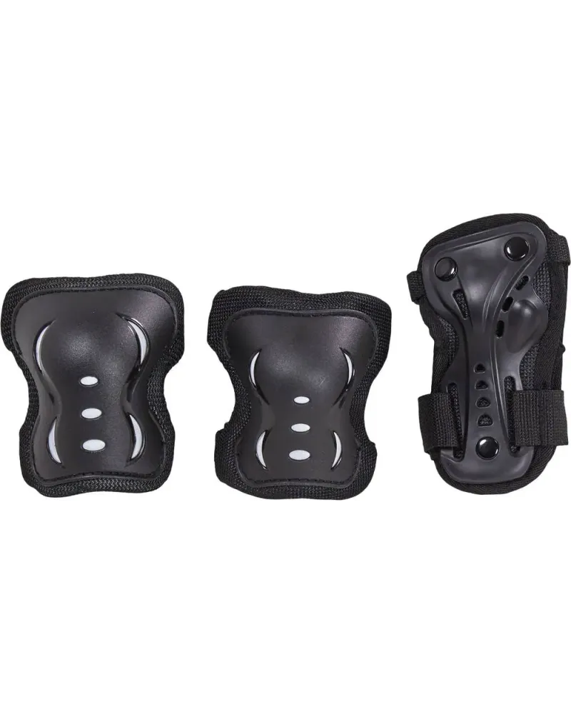 Protecii - HangUp Skate Protectie Copii Pachet 3 buc (Negru)
